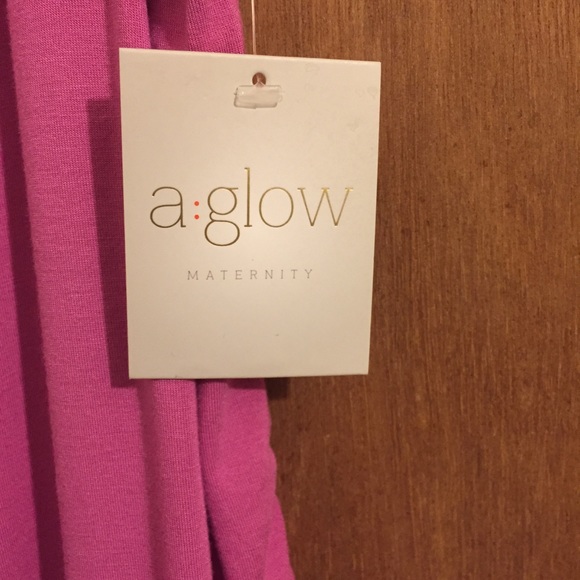 New Maternity/Nursing Snap Shoulder Tank XL Barbie Pink NWT - Picture 5 of 9